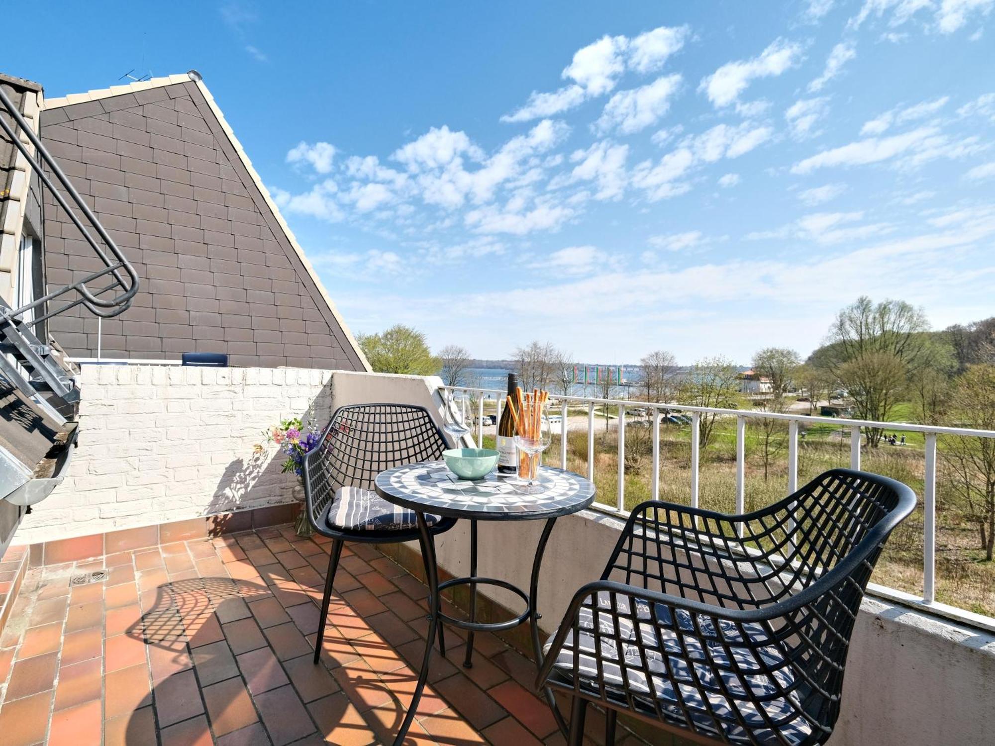 Ostsee, Wunderschoene Wohnung Mit Meerblick Harrislee Esterno foto